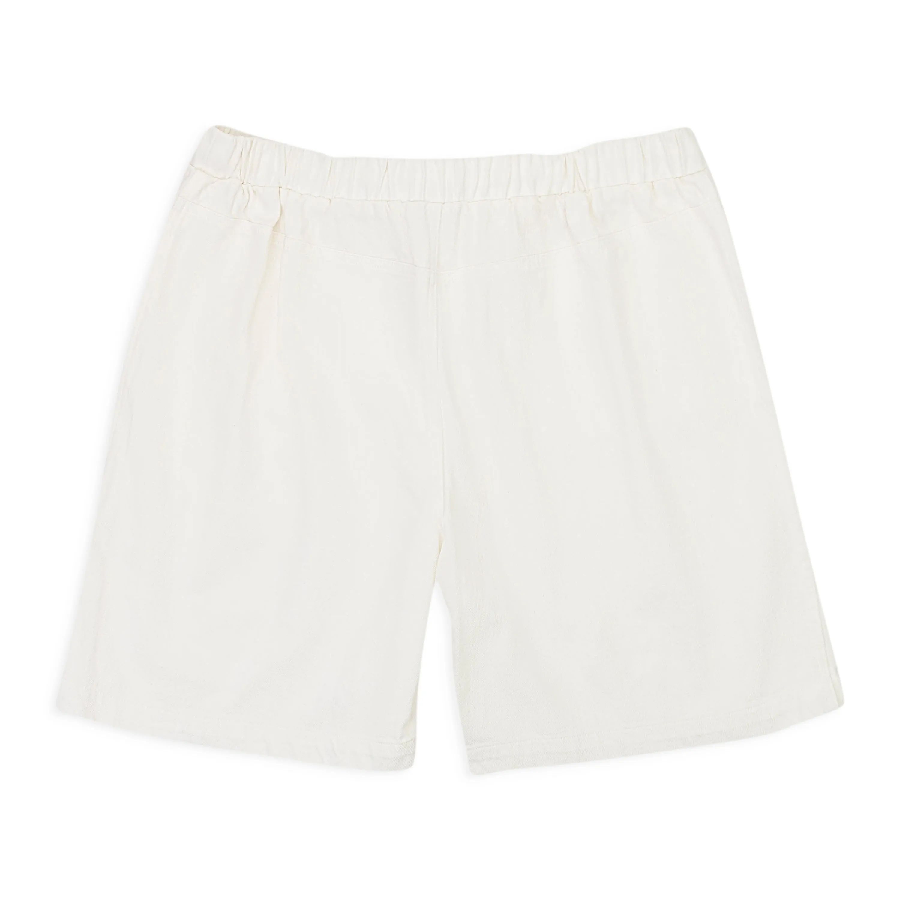 CALLIPYGIAN DENIM WHITE SHORTS