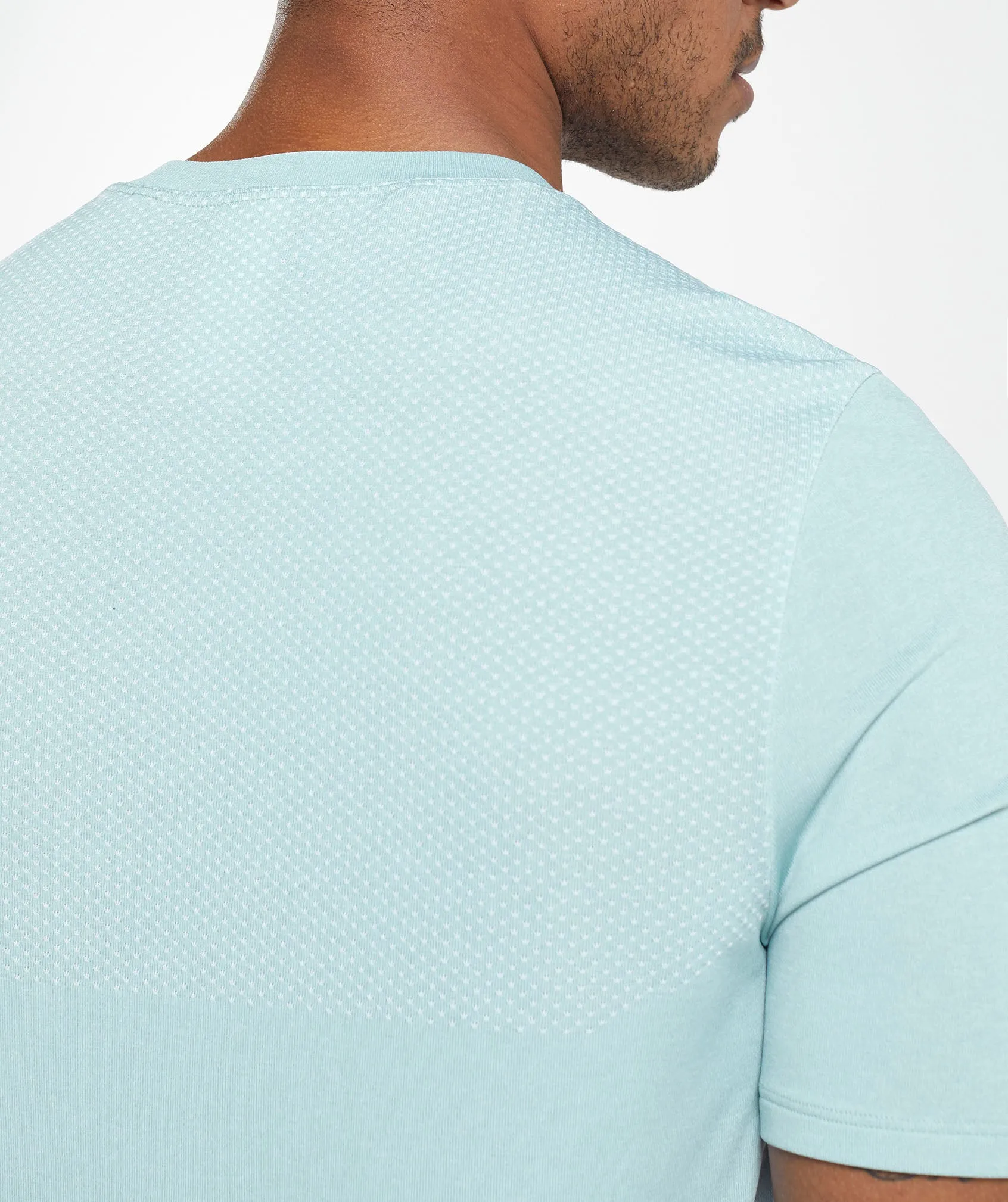 Gymshark Vital Seamless T-Shirt - Lagoon Green/White Marl