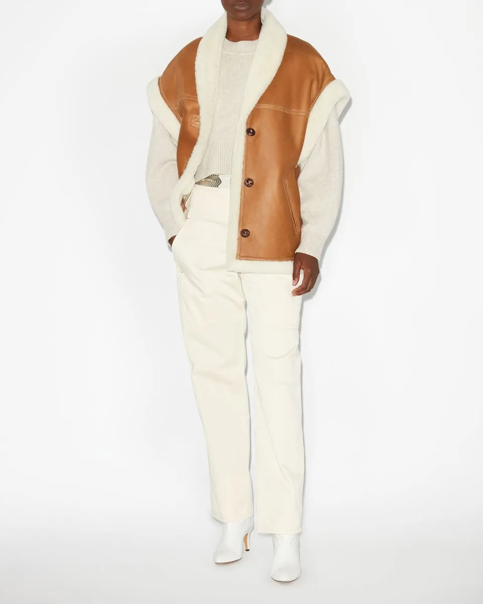 Isabel Marant Medilia Coat - Natural