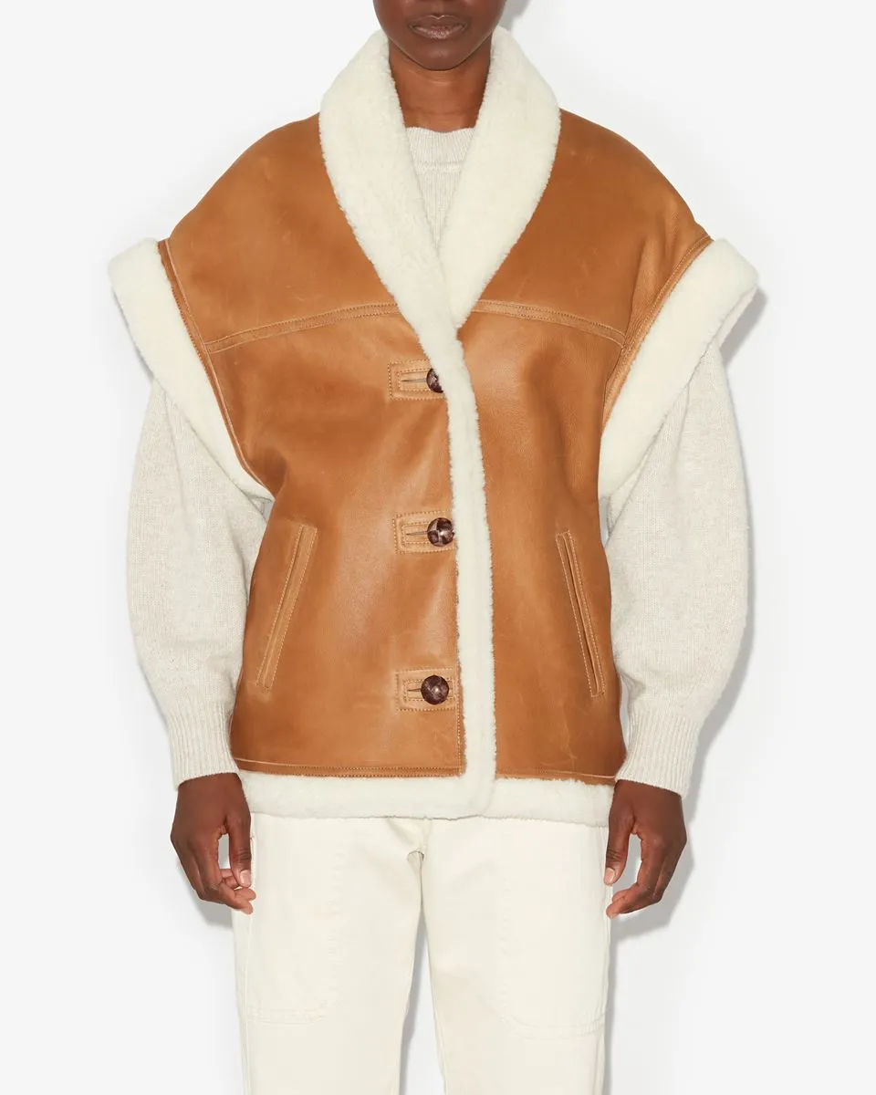 Isabel Marant Medilia Coat - Natural