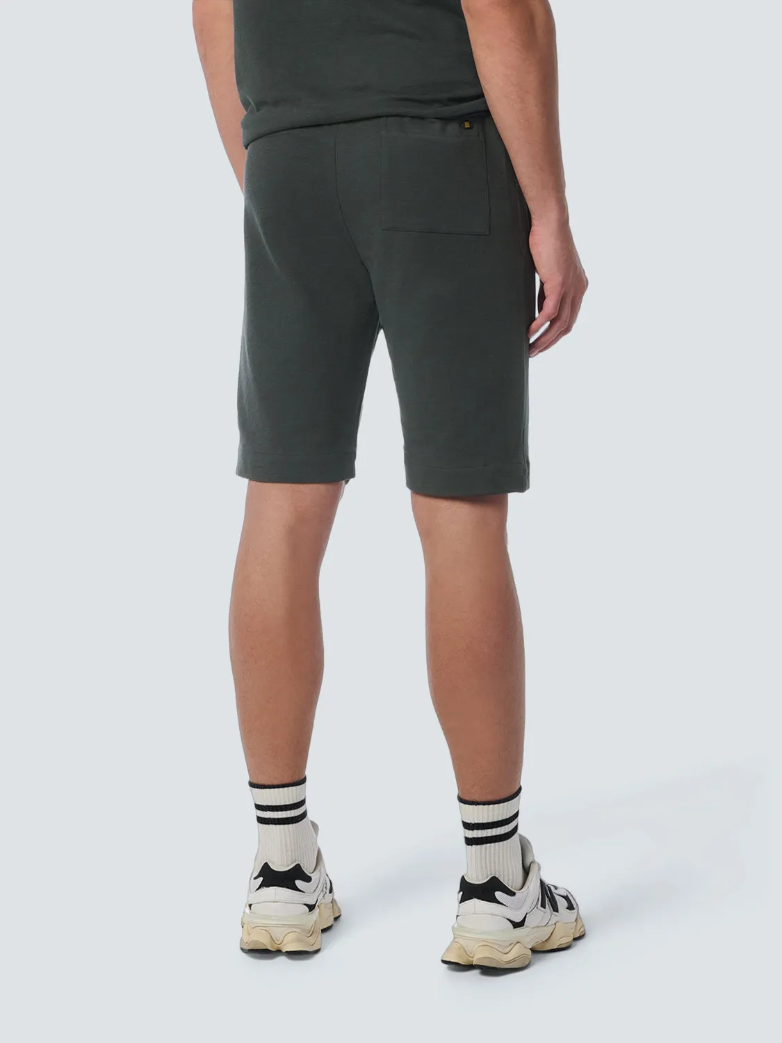 Short Jersey Solid Jacquard Slub | Dark Steel