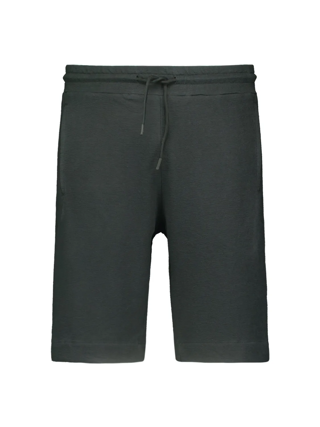Short Jersey Solid Jacquard Slub | Dark Steel